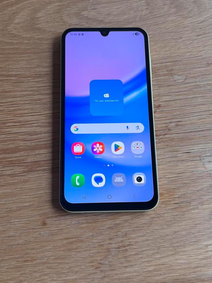 Samsung Galaxy A15 128GB Geel – Nieuwstaat, Telecommunicatie, Mobiele telefoons | Toebehoren en Onderdelen, Zo goed als nieuw
