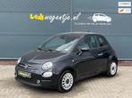 Fiat 500 1.0 Hybrid Lounge *carplay *cruise *navi *dealerond, Voorwielaandrijving, Gebruikt, Zwart, 4 stoelen