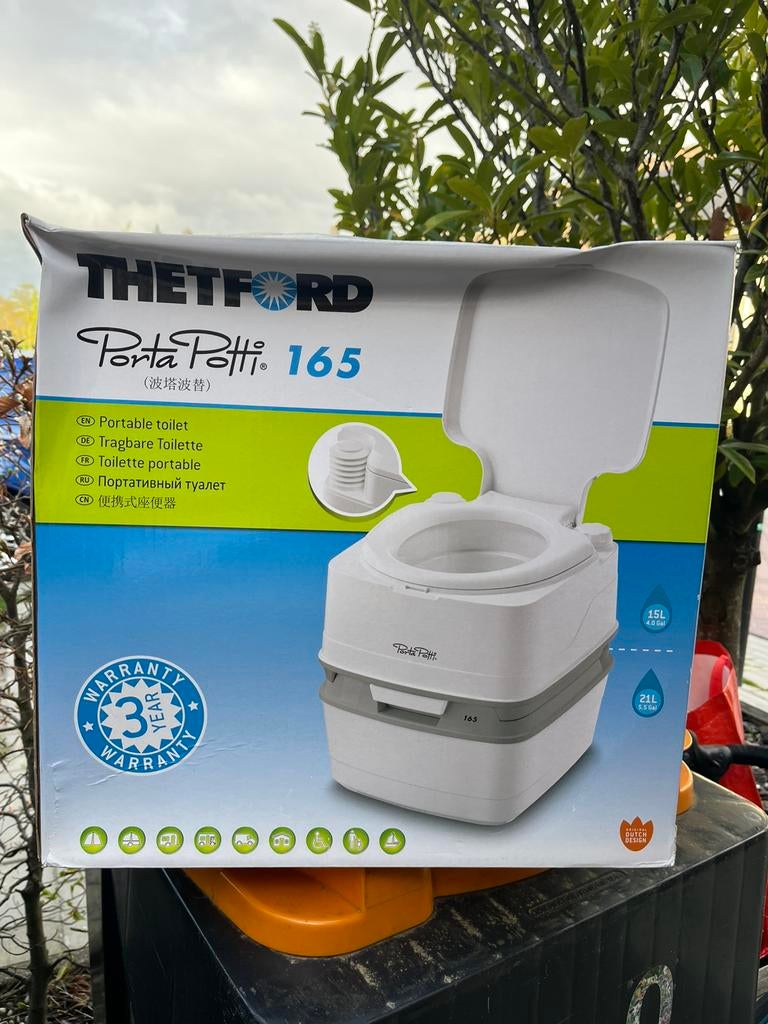 camping toilet, Ophalen of Verzenden, Zo goed als nieuw