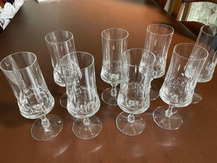 vintage kristallen glas servies, Antiek en Kunst, Curiosa en Brocante, Ophalen