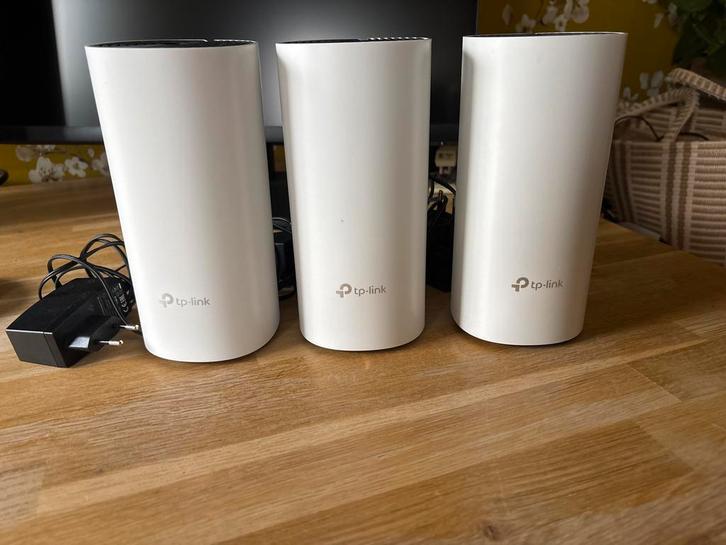 TP-Link Deco M4 Mesh Wifi Systeem (3-pack), Computers en Software, WiFi-versterkers, Zo goed als nieuw, Ophalen of Verzenden