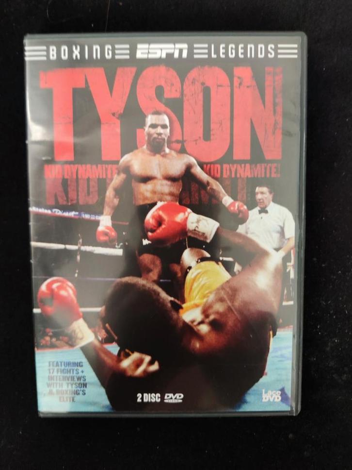 ESPN Legends Tyson DVD - 2 discs, Cd's en Dvd's, Dvd's | Sport en Fitness, Ophalen of Verzenden