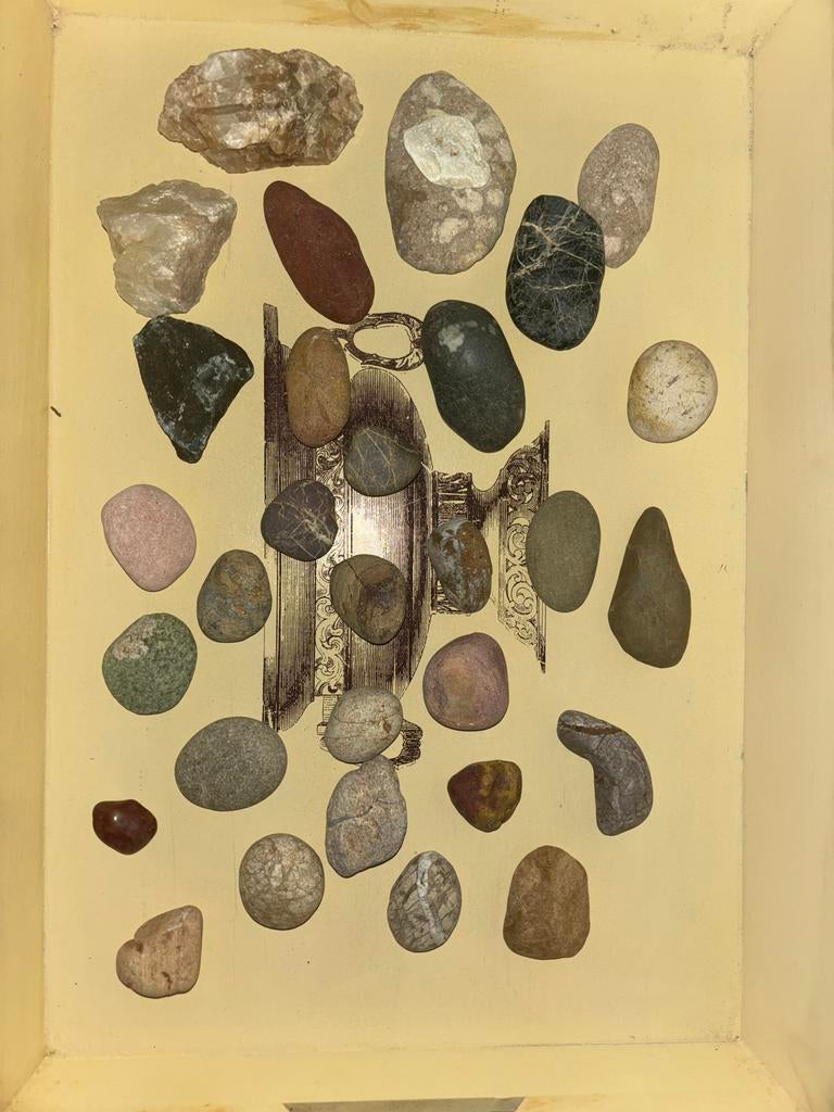 Diverse collectie van stenen en mineralen, Verzamelen, Mineralen en Fossielen, Ophalen of Verzenden, Mineraal