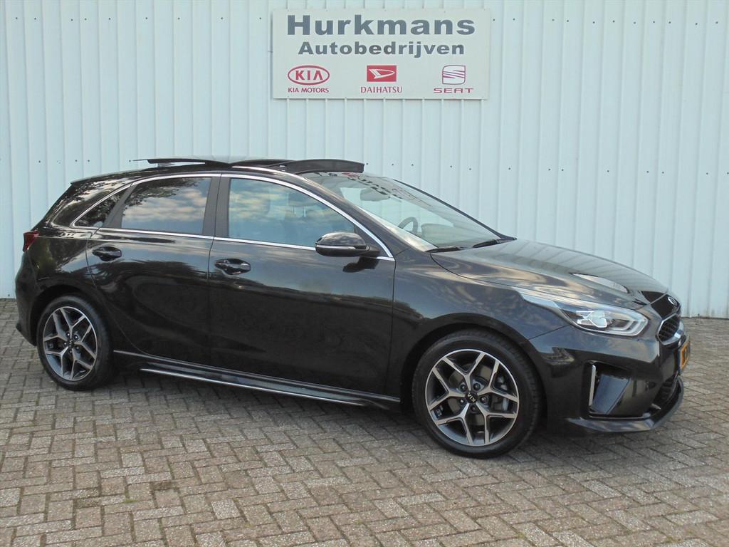 Kia Ceed 1.0 T-GDi 120PK GT-LINE 1e EIG TOP ONDERHOUDEN, Auto's, Kia, Voorwielaandrijving, Gebruikt, Zwart, Origineel Nederlands