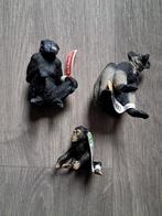 3 nieuwe Schleich apen, Ophalen of Verzenden, Nieuw, Paard, Beeldje of Figuurtje