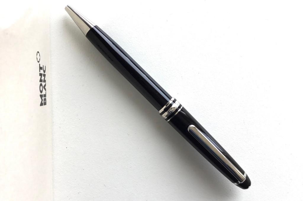 Montblanc Meisterstück Classique 164 Platinum line balpen, Verzamelen, Pennenverzamelingen, Ophalen of Verzenden, Zo goed als nieuw