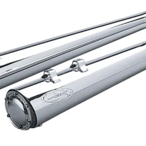 Supertrapp uitlaat einddemper FLH/T 1995-2016 Chroom, Motoren, Onderdelen | Harley-Davidson, Petroleumhavenweg 26, Info@taco-motos.com