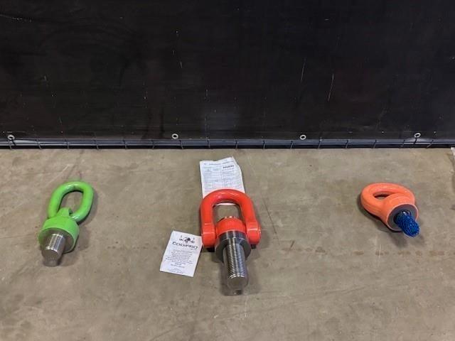 2223. Hijsoog / oogbout / draaibaar / wartel hijsogen, Doe-het-zelf en Verbouw, Lieren en Takels, Nieuw, Ophalen