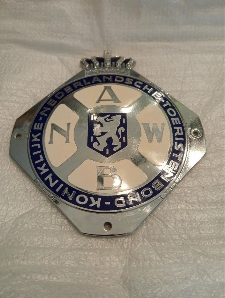 ANWB Wegenwacht Auto Badge - Vintage, Auto diversen, Auto-accessoires, Ophalen of Verzenden, Zo goed als nieuw