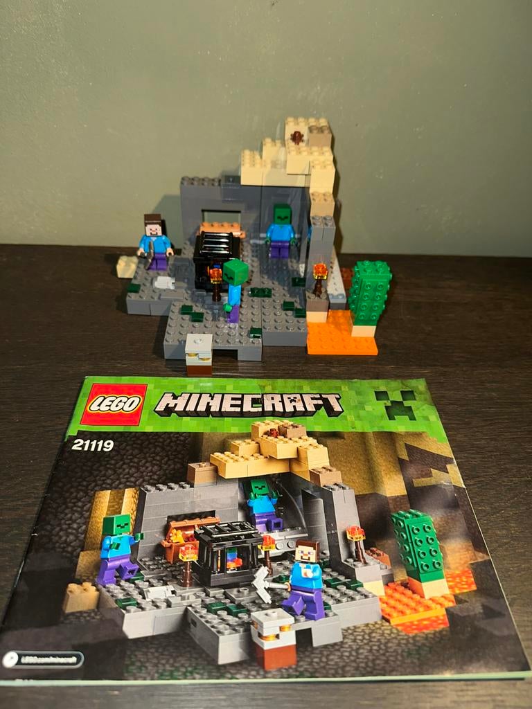 Lego Minecraft 21119, Gebruikt, Minecraft, Lego, Ophalen of Verzenden