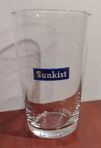 Vintage Sunkist Limonade Glaasje 16cl Jaren ‘70. (A2), Ophalen of Verzenden, Gebruikt, Frisdrankglas