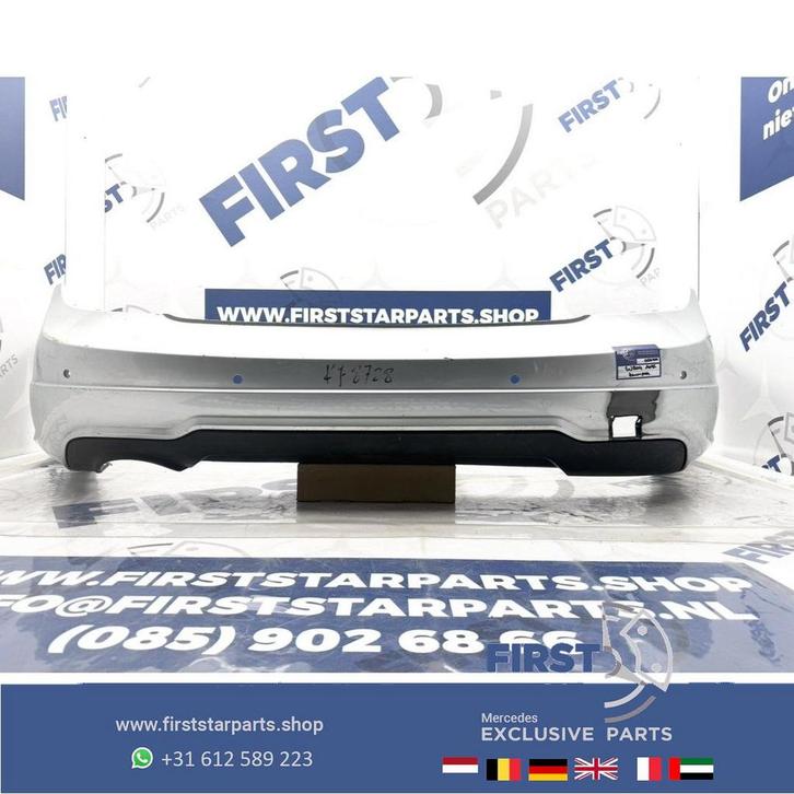 W204 AMG FACELIFT ACHTERBUMPER + DIFFUSER Mercedes C Klasse, Auto-onderdelen, Carrosserie en Plaatwerk, Bumper, Mercedes-Benz