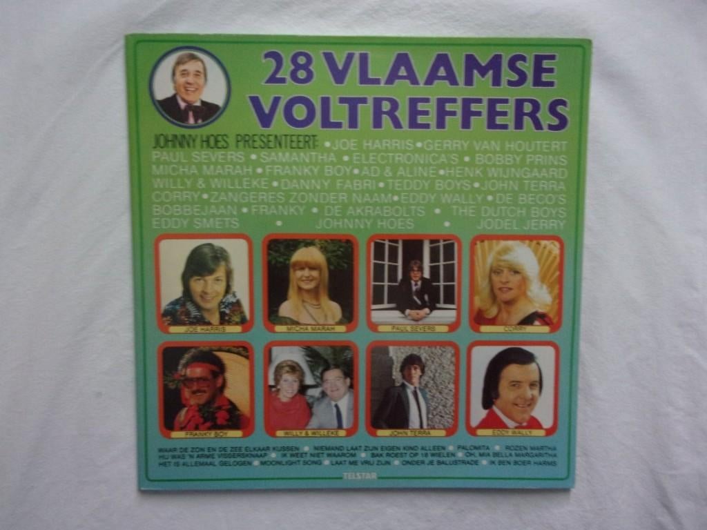 28 Vlaamse voltreffers LP, Ophalen of Verzenden, Gebruikt, 12 inch, Levenslied of Smartlap