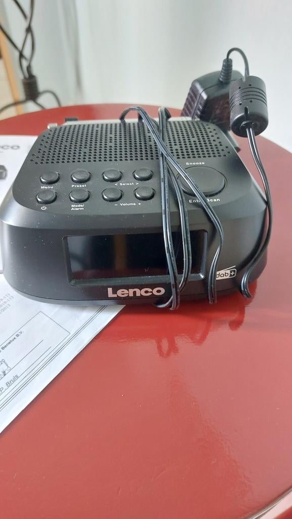 Wekkerradio Lenco als nieuw CR-605, Ophalen of Verzenden, Zo goed als nieuw