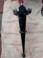 Zwarte wandfakkel - voor binnen en buiten, Caravans en Kamperen, Ophalen, Nieuw