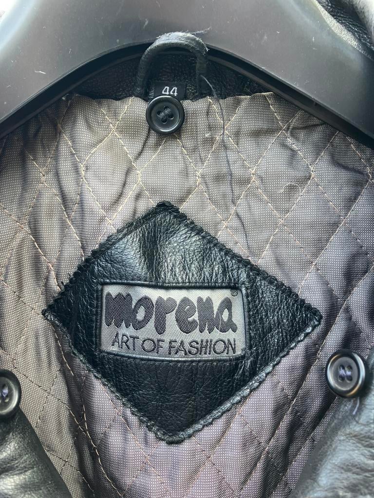 Leren jas, Ophalen of Verzenden, Zo goed als nieuw, Maat 42/44 (L), Bruin