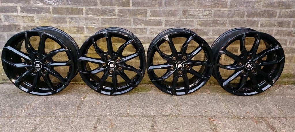 Zwarte 16 Inch RC Design velgen voor Ford, Volvo, Peugeot, Ophalen