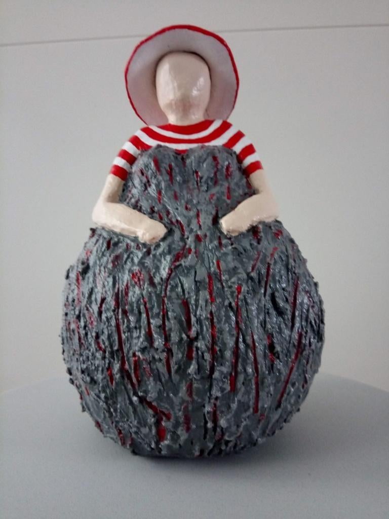 DIKKE DAME, beeld, keramiek, Ophalen, Nieuw, Fantasy