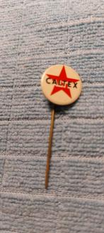 Vintage Caltex Reclame Speldje - Uniek Verzamelobject, Verzamelen, Ophalen of Verzenden