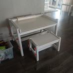 Ikea tekentafel met bankje en nieuwe rol papier, Ophalen of Verzenden, Gebruikt, Tafel(s) en Stoel(en)