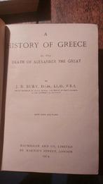a history of Greece- Bury, Europa, Ophalen of Verzenden, 20e eeuw of later, Gelezen
