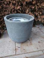 Nieuwe set plantenpotten Intratuin grijs, Ophalen, Nieuw, Rond, Minder dan 30 cm