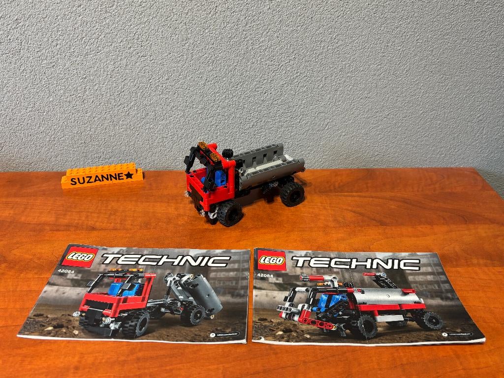 Lego 42084 - Technic 2in1 - Construction - Hook Loader, Ophalen of Verzenden, Zo goed als nieuw, Complete set, Lego