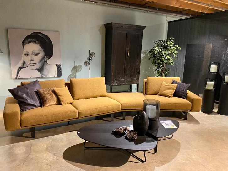 Zico Designbank Passe Partout nu van €5050,- voor €2799,-, Huis en Inrichting, Banken | Complete zithoeken, Nieuw, Stof, Ophalen