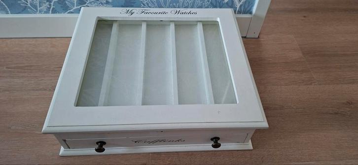 Riviera Maison My Favourite Watches opbergbox, Huis en Inrichting, Woonaccessoires | Overige, Gebruikt, Ophalen of Verzenden