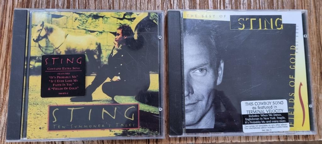 Sting cd's, Ophalen of Verzenden, Zo goed als nieuw