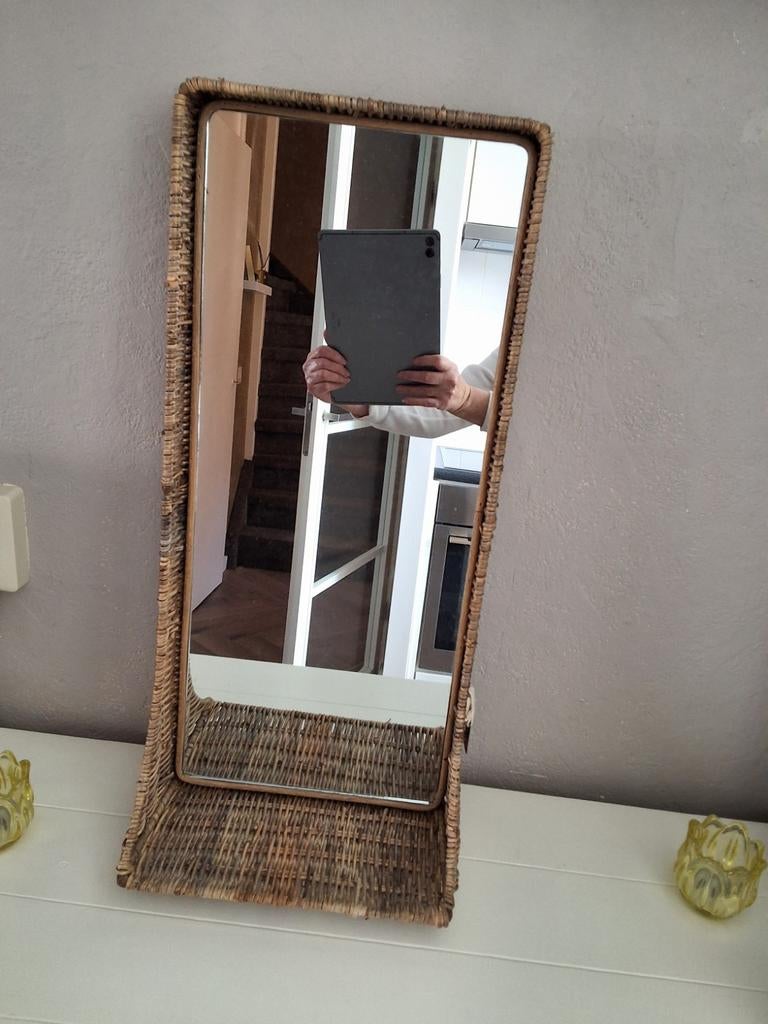 Riviera maison wandplankje spiegel, Ophalen, Rechthoekig