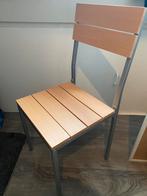 Vier stoelen speelkamer, Huis en Inrichting, Ophalen, Gebruikt, Bruin, Vier