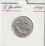 !/2 Gulden zilver Wilhelmina 1898, Postzegels en Munten, Munten | Nederland, Ophalen of Verzenden, Koningin Wilhelmina, 1 gulden