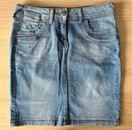 Denim rokje / spijkerrokje lichtblauw van C&A, maat XS / 34, Blauw, Ophalen of Verzenden, Zo goed als nieuw, Maat 34 (XS) of kleiner