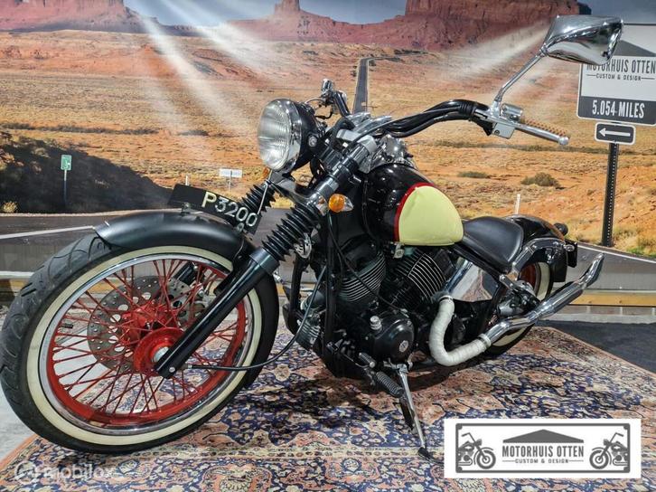 ''The Old barn star'' Yamaha XVS 650 Dragstar xvs650, Motoren, Motoren | Yamaha, Bedrijf, Chopper, 12 t/m 35 kW