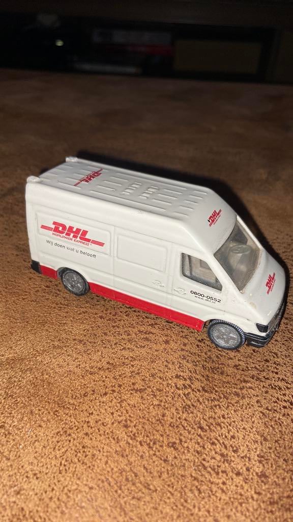 Siku mercedes DHL vintage busje, Ophalen of Verzenden, Zo goed als nieuw, Bus of Vrachtwagen