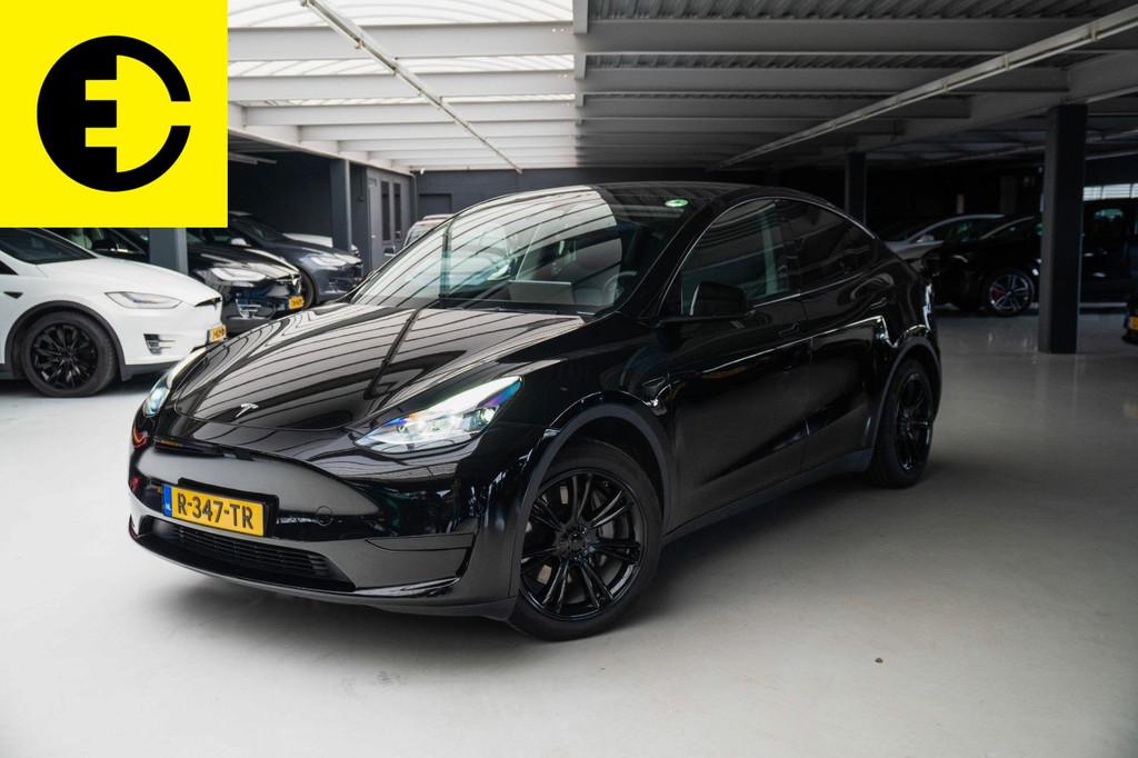 Tesla Model Y RWD 58 kWh | LFP Batterij |94,8 % SoH | Warmte, Auto's, Tesla, Automaat, Achterwielaandrijving, Gebruikt, Zwart
