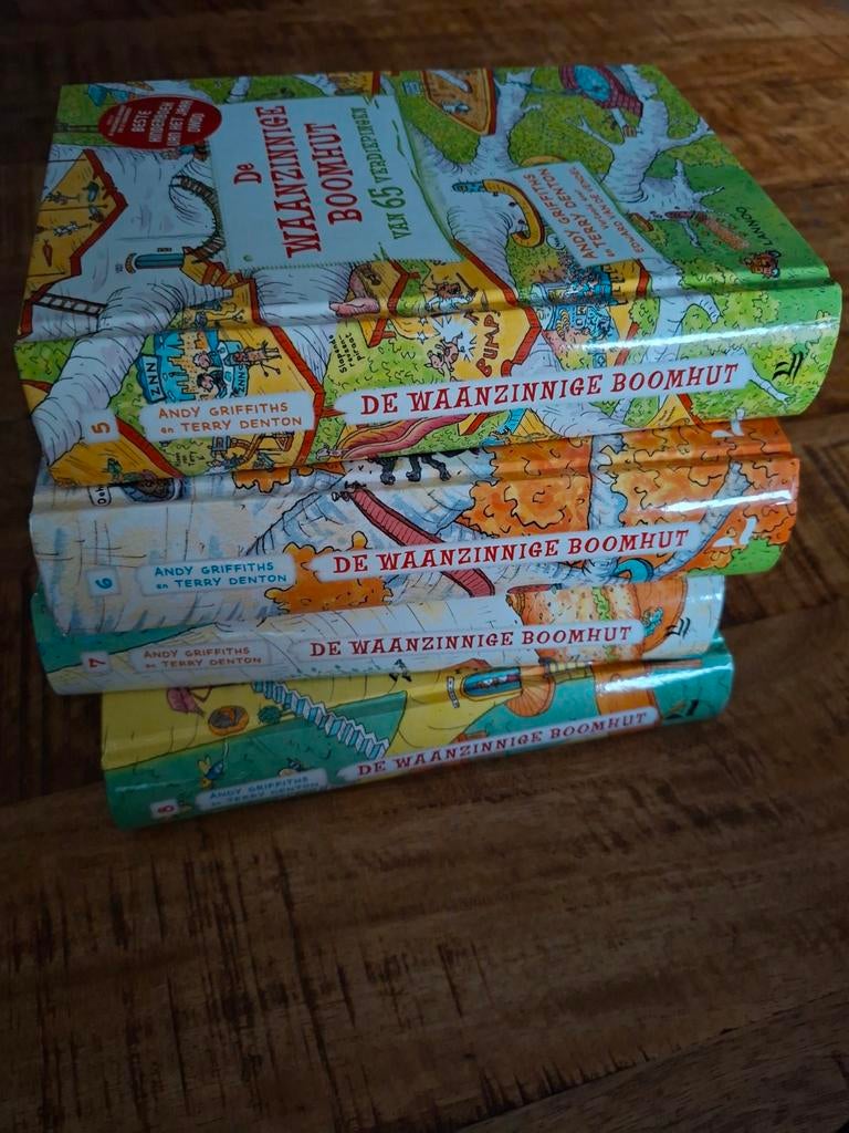 De Waanzinnige Boomhut: Deel 5 t/m 8, Ophalen, Gelezen, Andy Griffiths en Terry Denton, Fictie algemeen