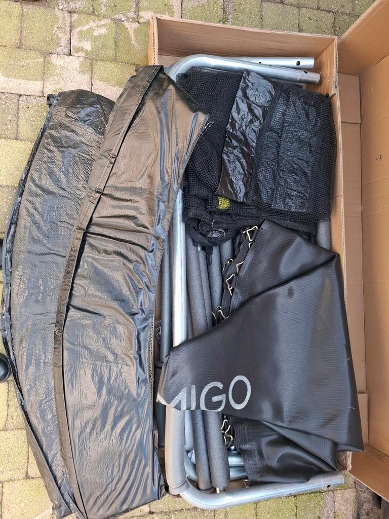 Amigo trampoline 244 cm, Kinderen en Baby's, Speelgoed | Buiten | Trampolines, Ophalen