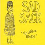 sad sack / heinous bitch - hardcore/punk + insert, Gebruikt, Verzenden, 7 inch, Single