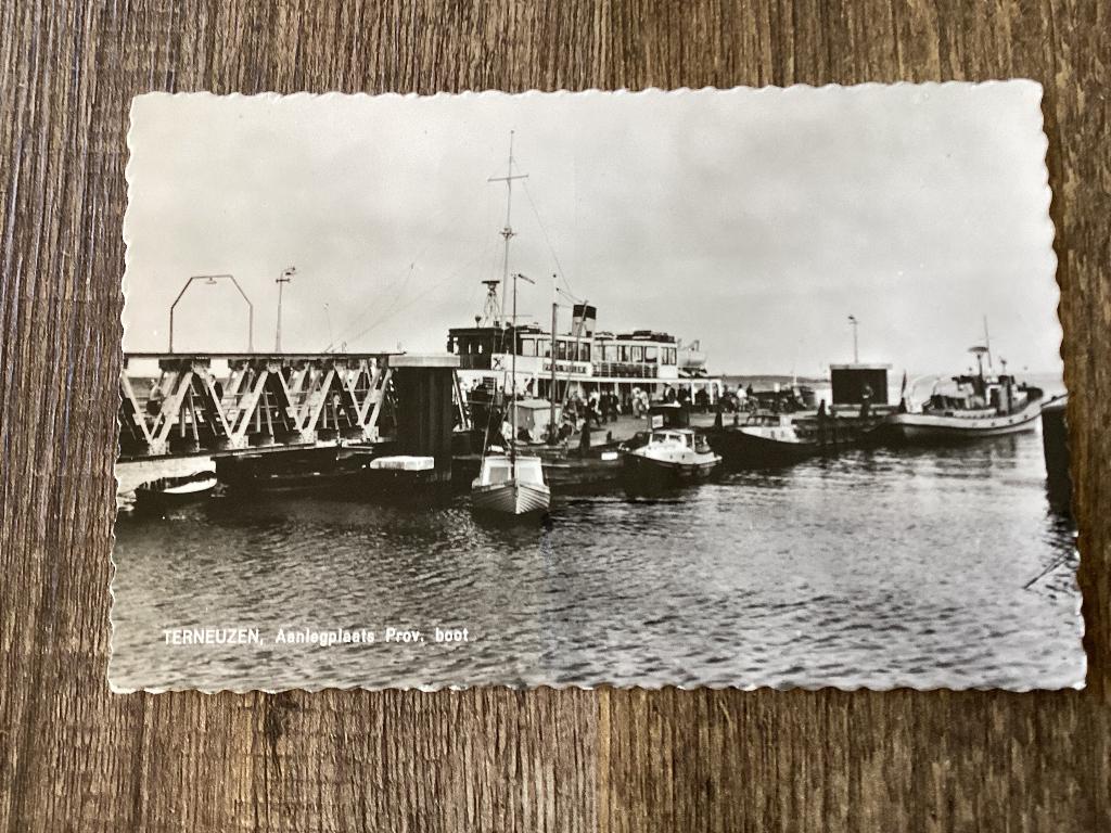Terneuzen.  Veerboot. No 3., Ophalen of Verzenden, 1960 tot 1980, Ongelopen, Zeeland