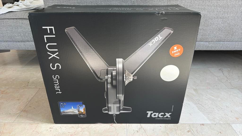 Tacx T2900S FLUX S Smart Fietstrainer  - 1500 Watt, Ophalen of Verzenden, Zo goed als nieuw, Overige typen