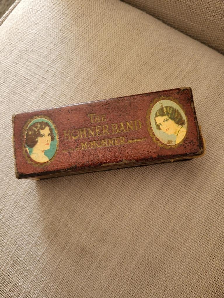 M. Hohner mondharmonica in doosje, Muziek en Instrumenten, Blaasinstrumenten | Mondharmonica's, Ophalen of Verzenden