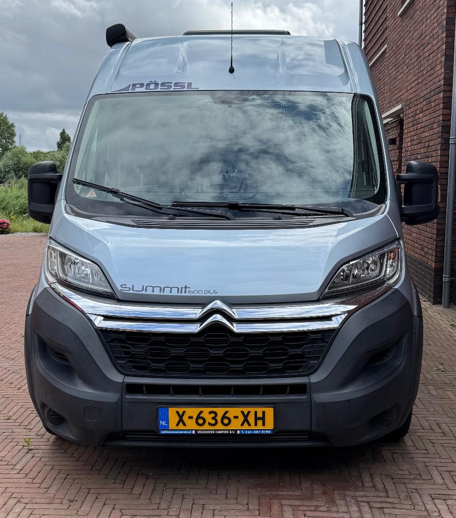 PÖSSL SUMMIT 600 PLUS (sept.2019) met bijzonder veel extra's, Achteruitrijcamera, Buscamper of Camperbus, Pössl, Tot en met 3