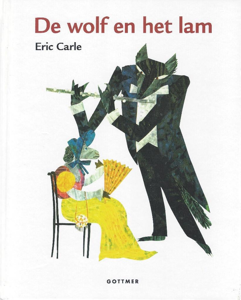 Eric Carle: DE WOLF en het LAM- 11 Fabels van Aesopus *NIEUW, Boeken, Sprookjes en Fabels, Nieuw, Ophalen of Verzenden