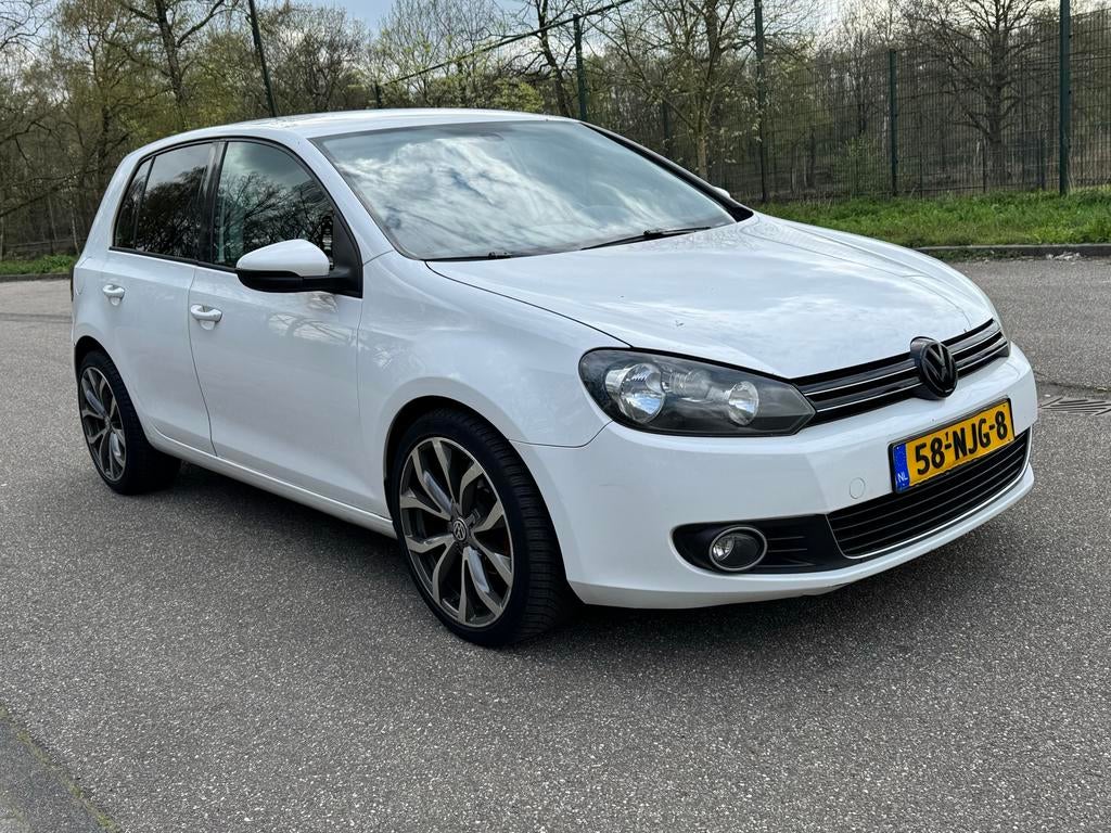 Volkswagen Highline Golf 1.6 TDI 77KW 2010 Wit, Voorwielaandrijving, 4 cilinders, Wit, Origineel Nederlands