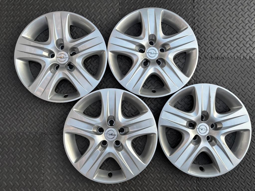 Set orig Opel Astra, Zafira en Vectra wieldoppen 16 inch, Ophalen of Verzenden, Gebruikt