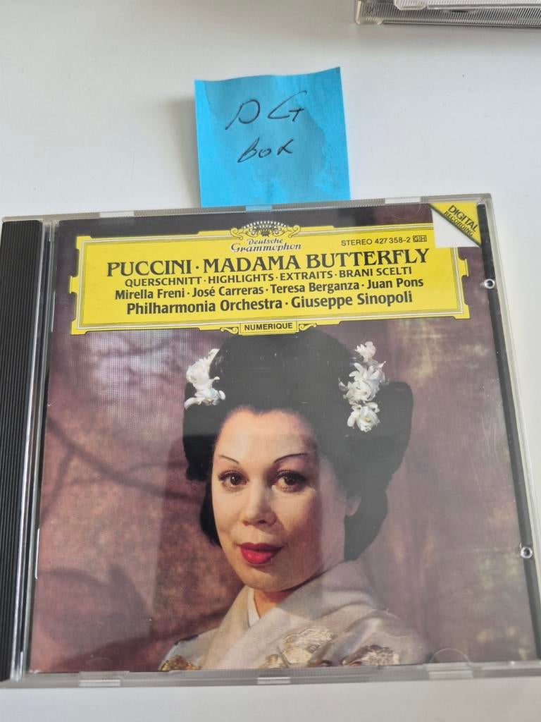 Puccini - Madama Butterfly CD - Giuseppe Sinopoli, Cd's en Dvd's, Ophalen of Verzenden, Romantiek, Gebruikt, Opera of Operette