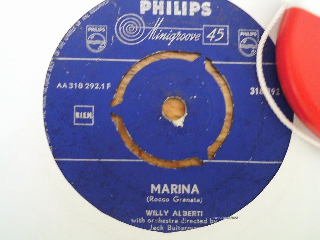 willy alberti - marina 26a, Wereldmuziek, 7 inch, Single, Ophalen of Verzenden