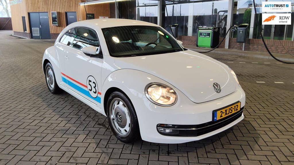 Volkswagen Beetle 1.2 TSI Design 53 EDITION (Herbie), Auto's, Voorwielaandrijving, Euro 5, Stof, Gebruikt